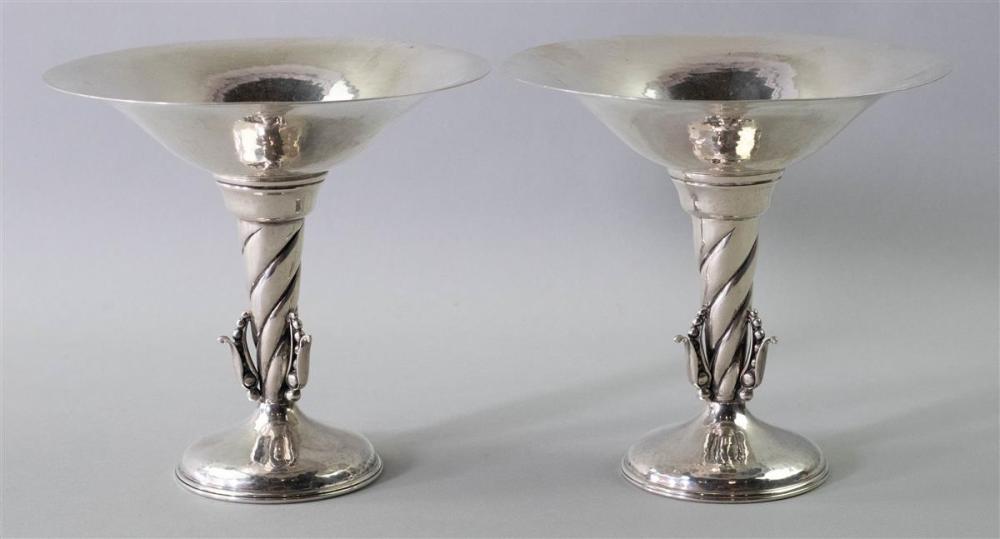 PAIR OF DE MATTEO SILVER HAND