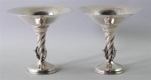 PAIR OF DE MATTEO SILVER HAND