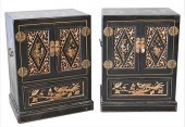 PAIR OF DECORATIVE ASIAN LOW C