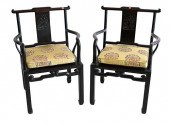 PAIR OF DECORATIVE CHINESE OCC