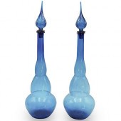 PAIR OF DECORATIVE MOROCCAN GL
