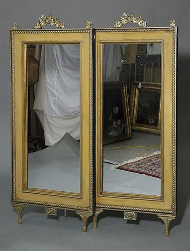PAIR OF DECORATIVE PIER MIRRORSPair