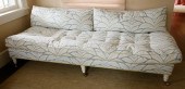 PAIR OF DECORATOR BLUE AND WHI