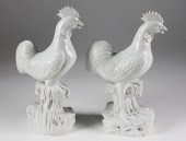 PAIR OF DEHUA BLANC DE CHINE C