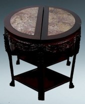 PAIR OF DEMI-LUNE HUALI AND ME