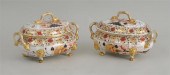 PAIR OF DERBY ''JAPAN'' PATTER