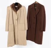 PAIR OF DESIGNER TRENCH COATS