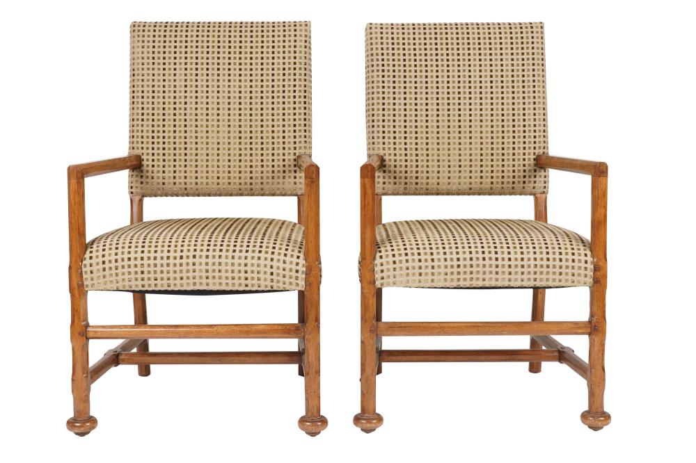 PAIR OF DESSIN FOURNIR FRUITWOOD