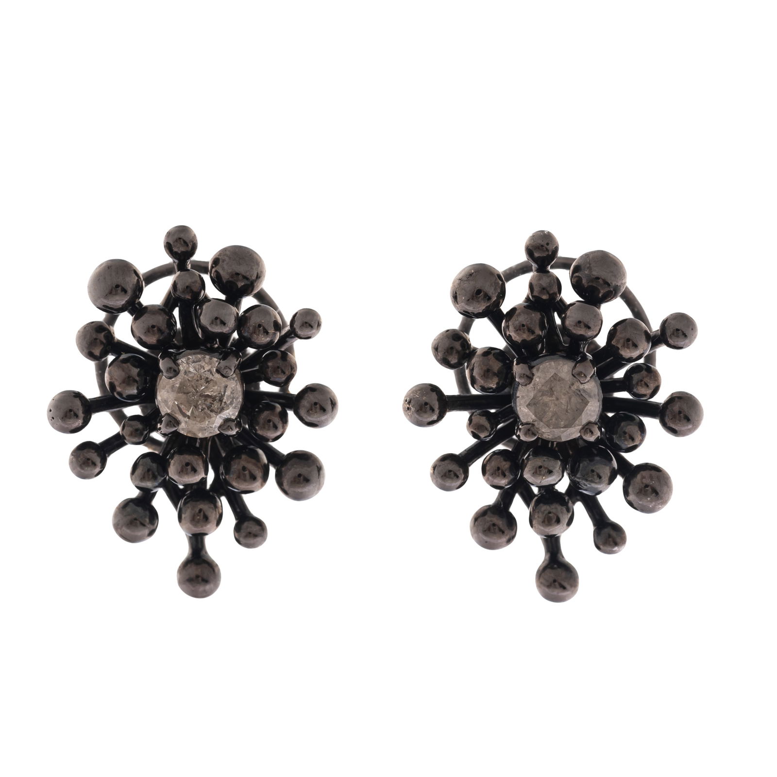 PAIR OF DIAMOND, 18K "NOCTURNE"