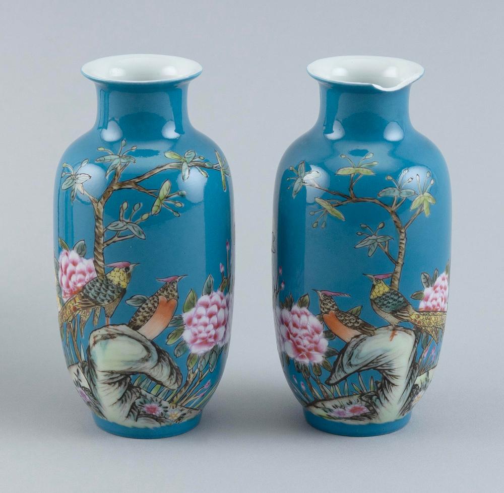 PAIR OF DIMINUTIVE CHINESE