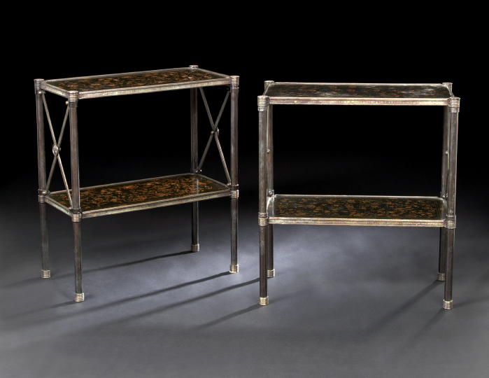 Pair of Directoire-Style Bronzed