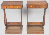 PAIR OF DIRECTOIRE STYLE CHERR