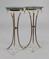 PAIR OF DIRECTOIRE-STYLE CHROM