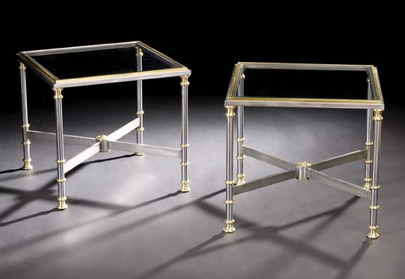 Pair of Directoire-Style Gilt-