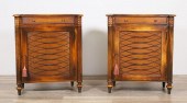 PAIR OF DIRECTOIRE STYLE NIGHT