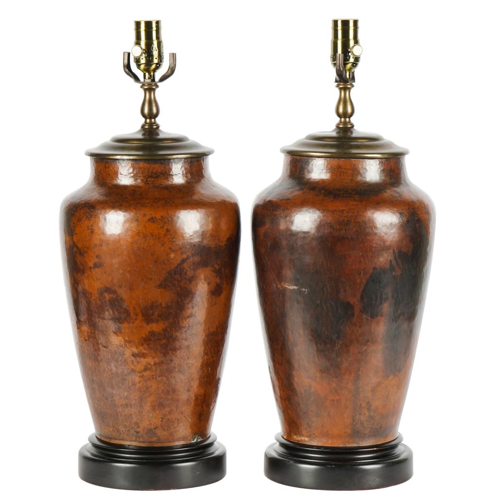 PAIR OF DIRK VAN ERP HAMMERED