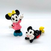 PAIR OF DISNEY MICKEY AND MINN