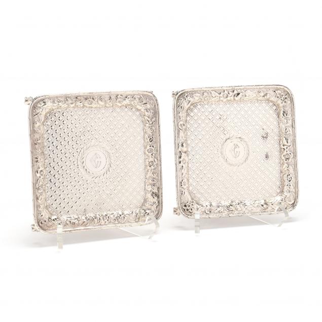PAIR OF DOMINICK & HAFF STERLING