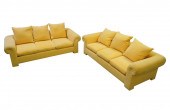 PAIR OF DONGHIA SOFASPair of D