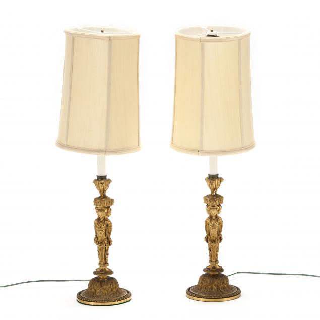 PAIR OF DORé BRONZE FIGURAL