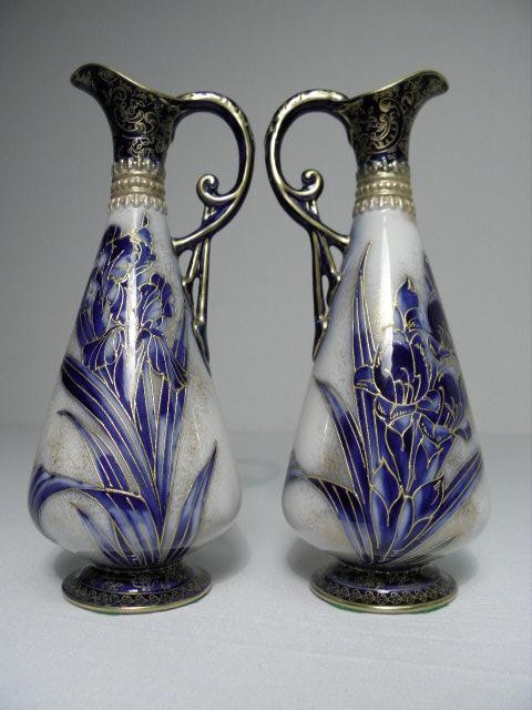 Pair of Doulton Burslem hand