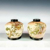 PAIR OF DOULTON BURSLEM SPANIS