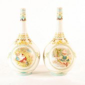 PAIR OF DOULTON LAMBETH CARRAR