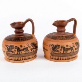 PAIR OF DOULTON SILICON ADVERT