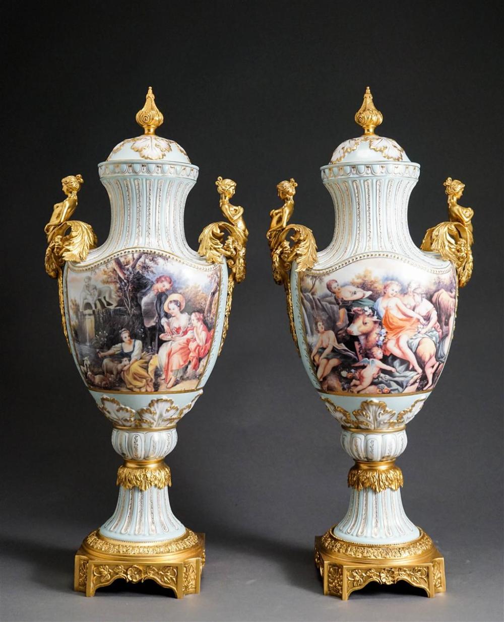 PAIR OF DRESDEN RICHARD KLEMM
