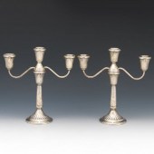 PAIR OF DUCHIN STERLING SILVER