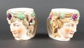 Pair of Duesbury Derby molded