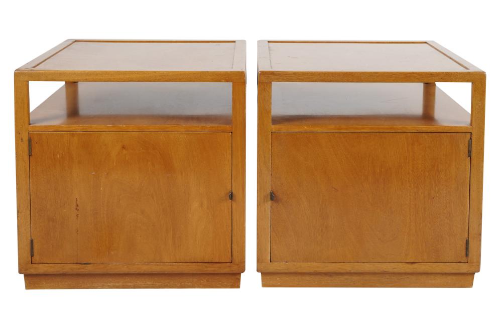 PAIR OF DUNBAR END TABLESwith