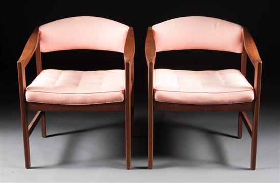Pair of Dunbar mid-century modern