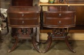 PAIR OF DUNCAN PHYFE STYLE OCC