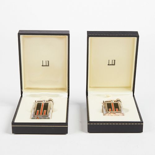 PAIR OF DUNHILL SWING ARM