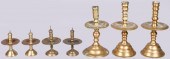 PAIR OF DUTCH BRASS HEEMSKERK