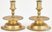 PAIR OF DUTCH COPPER ALLOY CAN