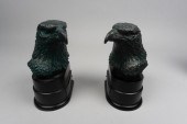 PAIR OF EAGLE BOOKENDS PRESENT