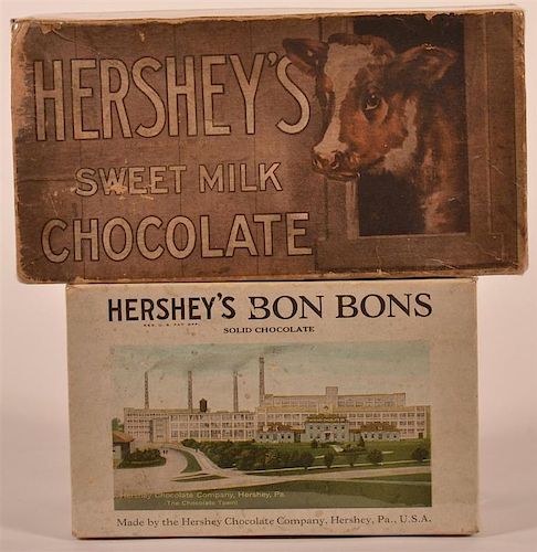 PAIR OF EARLY 1900S HERSHEY