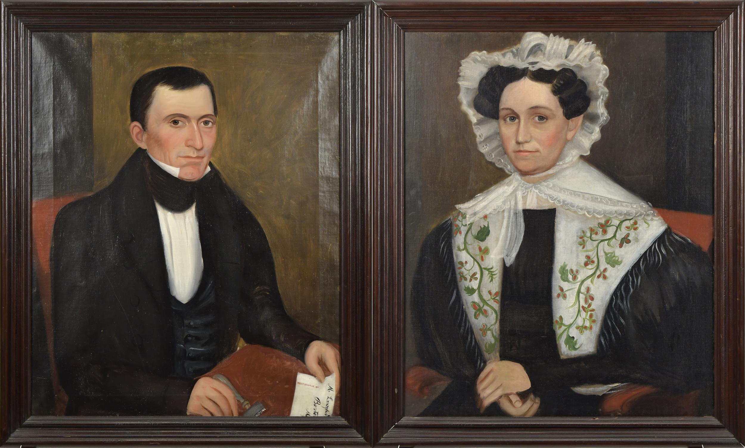 PAIR OF EARLY 19TH C. AMERICAN