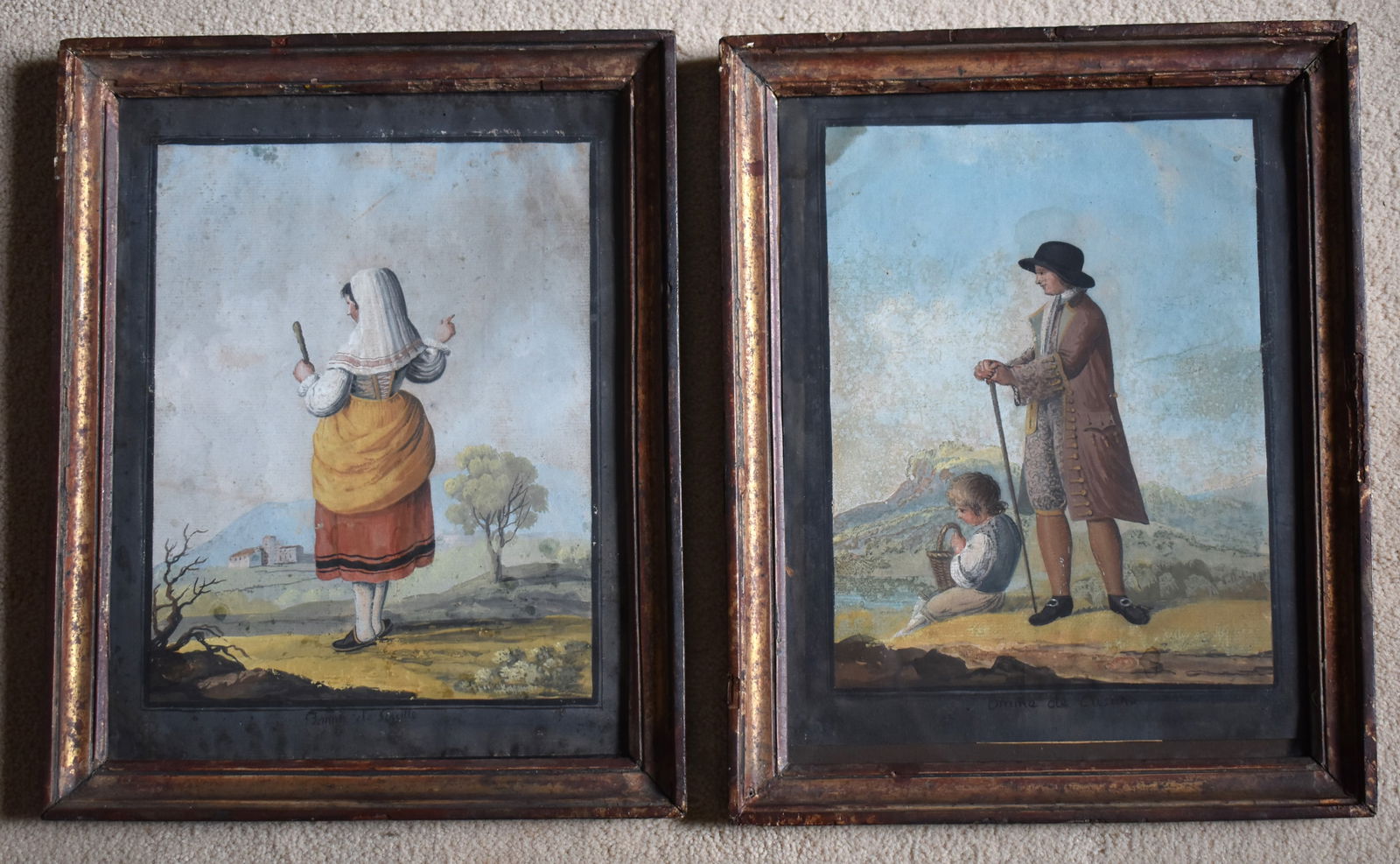 PAIR OF EARLY 19TH CENTURY