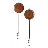 PAIR OF EARLY AMERICAN HANGING