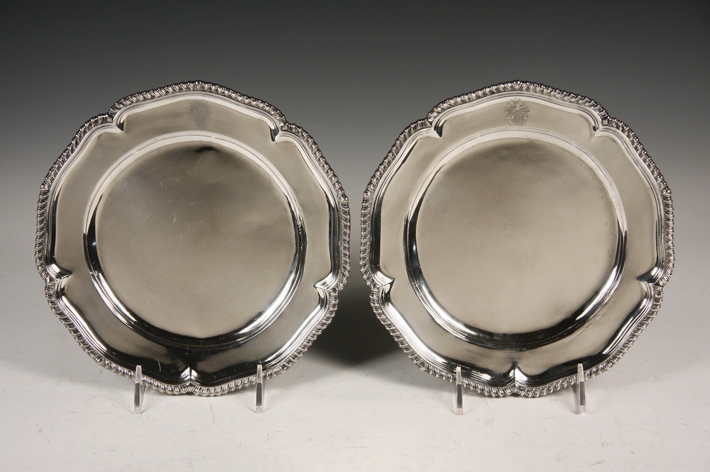 PAIR OF EARLY BRITISH STERLING