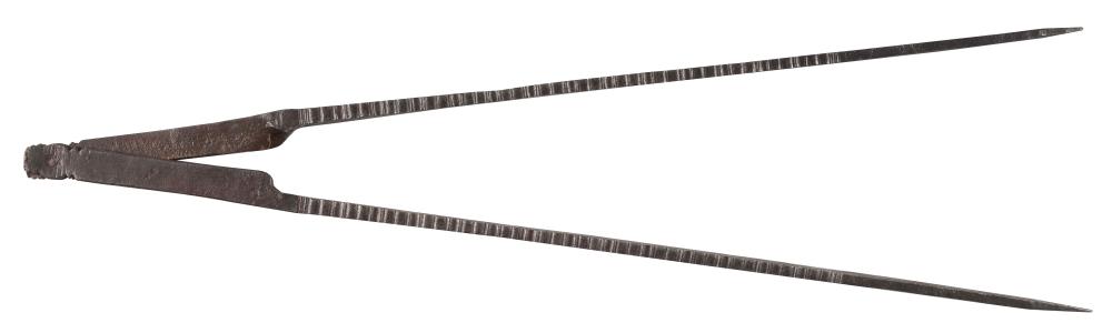 PAIR OF EARLY CONTINENTAL IRON