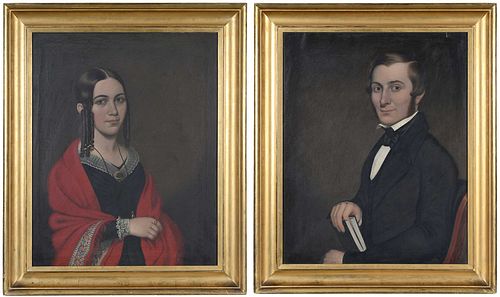 PAIR OF EARLY MASSACHUSETTS