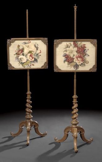 Pair of Early Victorian Rosewood