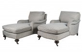 PAIR OF EBANISTA CHAISE LOUNGE