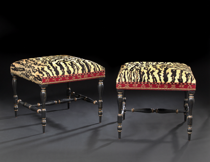Pair of Ebonized and