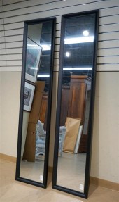 PAIR OF EBONIZED FRAME PIER MI