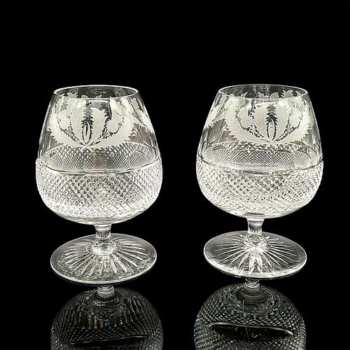 PAIR OF EDINBURGH CRYSTAL BRANDY